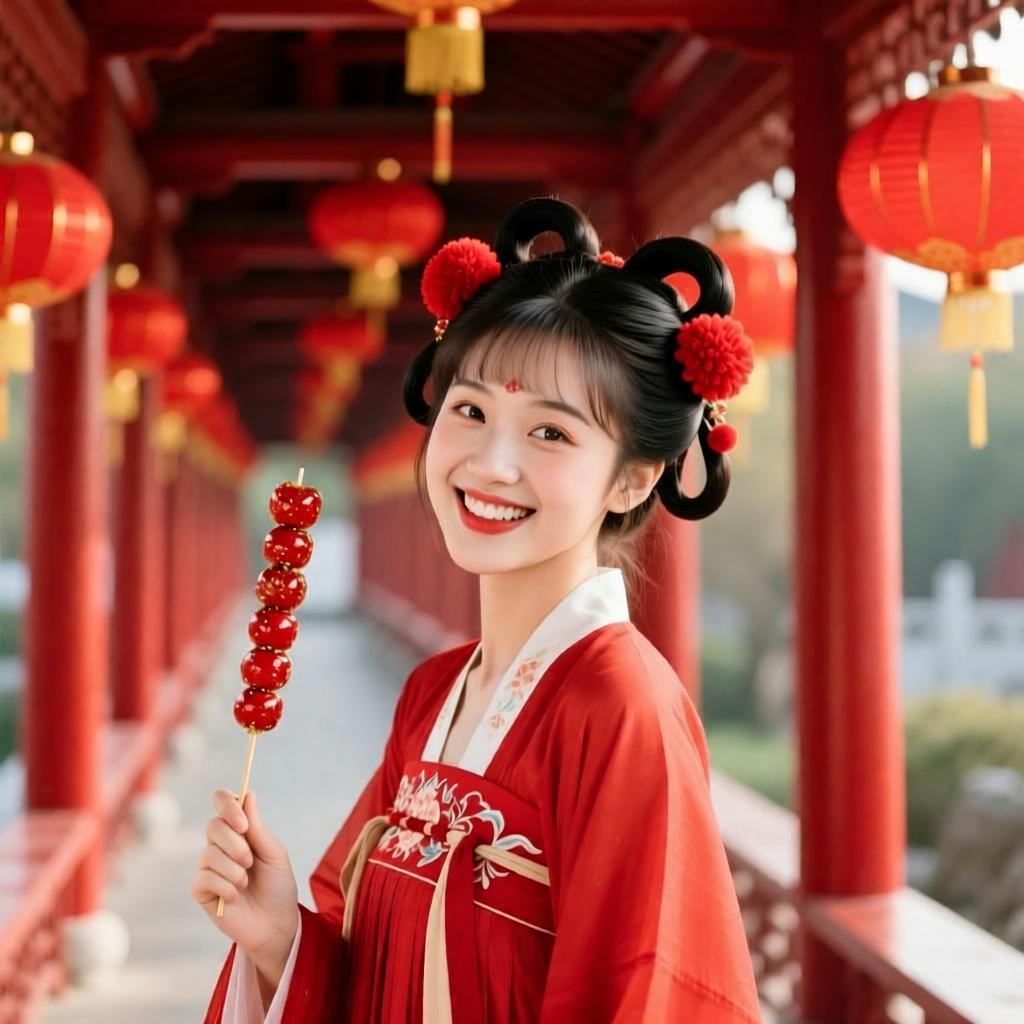 嫣然兮可心的女孩子